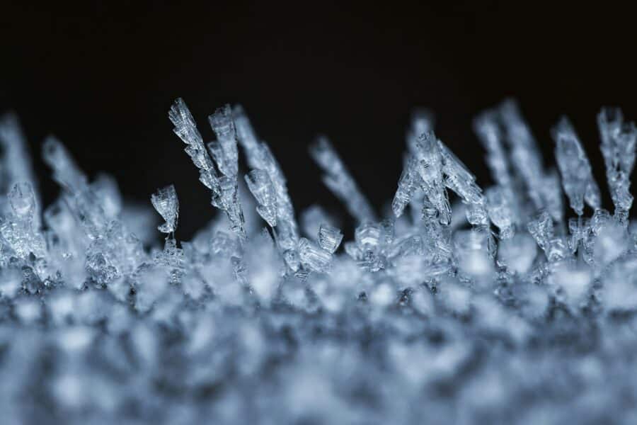 Crea cristalli di ghiaccio